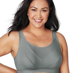 #735 Women S Playtex US4221 Bounce Control Wire Free Sports Bra (42D)